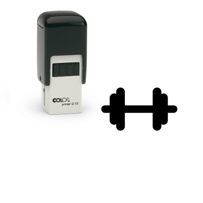 Produktbild: Hantel - Stempel für Bonuskarten, Treuekarten, Rabattkarten etc. - 112