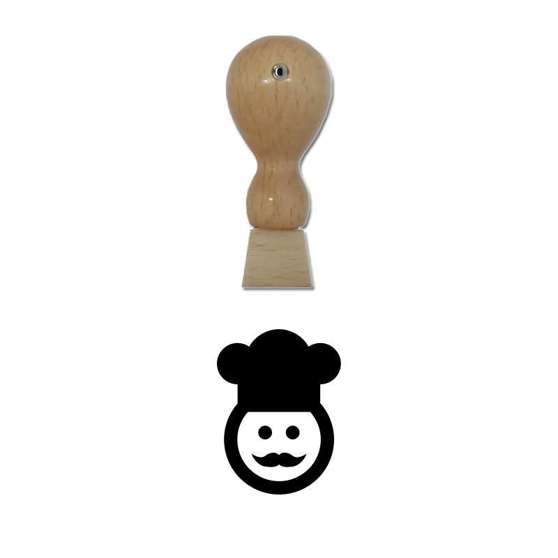 Produktbild: Koch - Holzstempel für Bonuskarten, Rabattkarten, Treuekarten etc. - 042