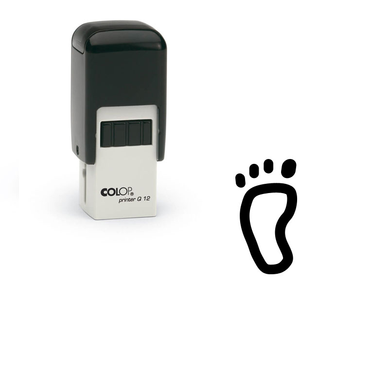 Produktbild: Fuss (links) - Stempel für Bonuskarten, Treuekarten, Rabattkarten etc. - 032
